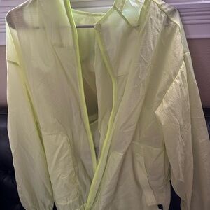 Lululemon Athletica Pale Yellow Jacket